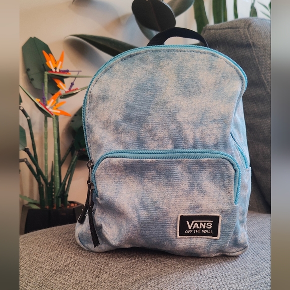 VANS Cloud Print Mini Backpack - Picture 3 of 8
